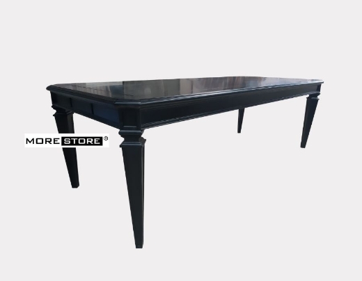 Ảnh của BLACK DINING TABLE / BÀN ĂN GỖ TỰ NHIÊN TẦN BÌ MH_BA.N01